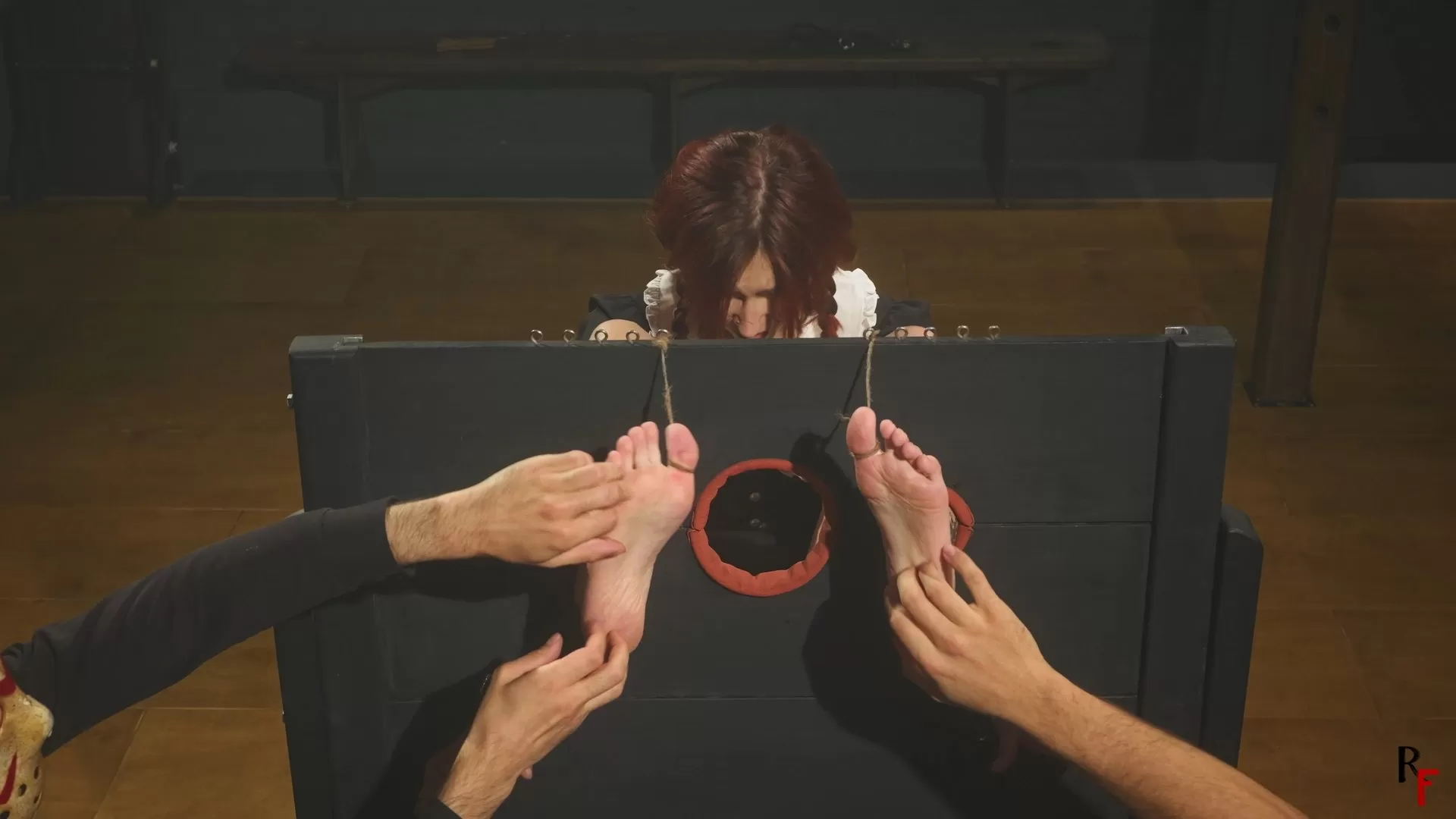 RFStudioProduction – Daria in Heavy Stocks – Bastinado and Tickling.mp4_snapsh.webp