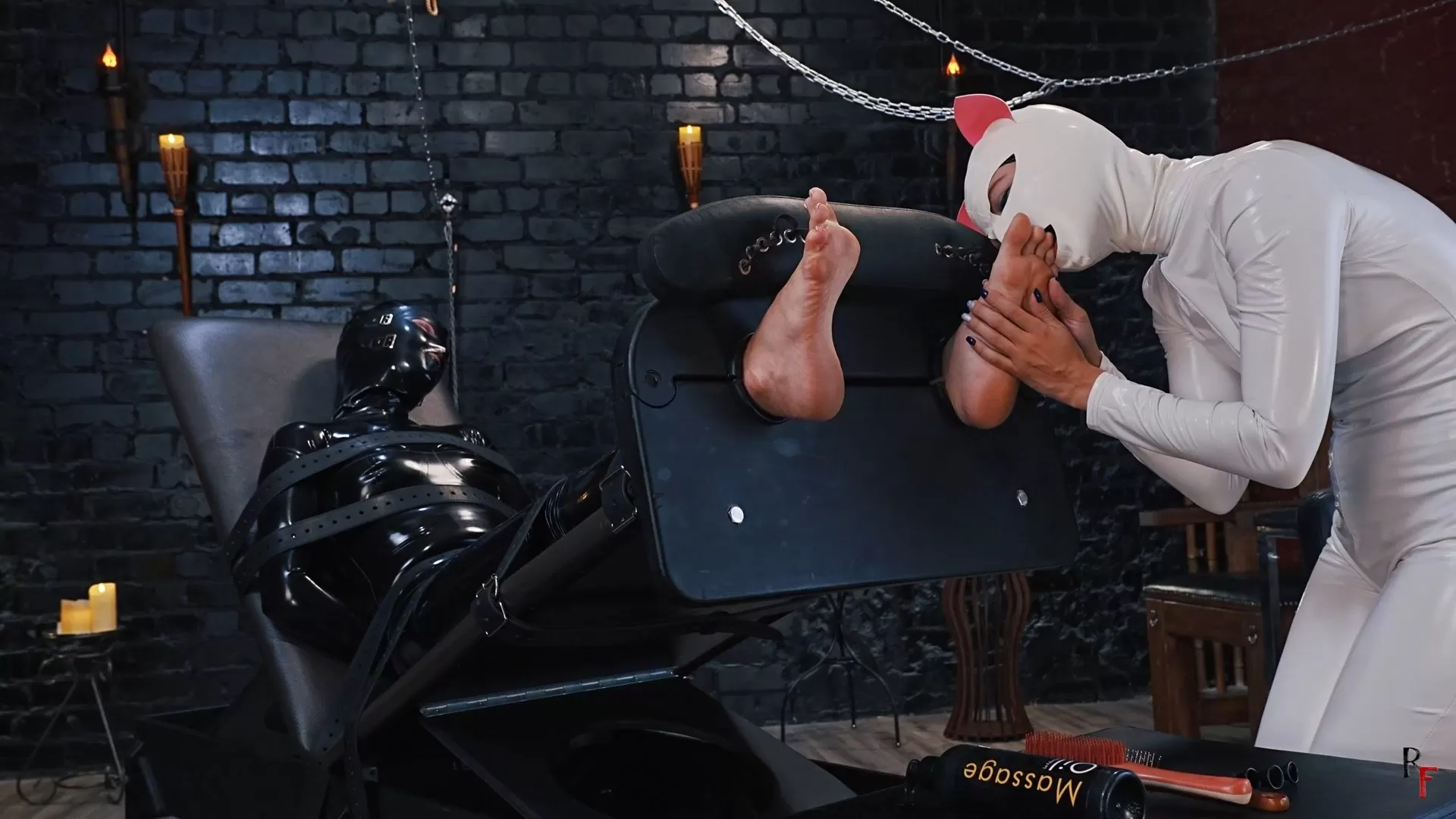 RFStudioProduction – Latex Games in Black and White Suits – Penelopa Enjoys An.webp