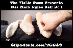 TheTickleRoom   Mei Meis Nylons Hell Pt 1  Facedown Surprises