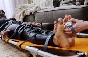 Cop Captures and Tickles Leather Thief