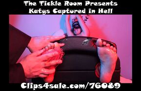 TheTickleRoom   Katys Captured In Tickle Hell